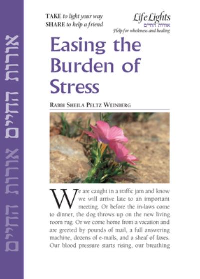 Cover for Jewish Lights Publishing · Easing the Burden of Stress-12 Pk (Paperback Book) (1901)