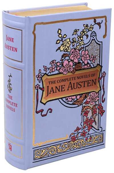 Cover for Jane Austen · The Complete Novels of Jane Austen - Leather-bound Classics (Inbunden Bok) (2019)