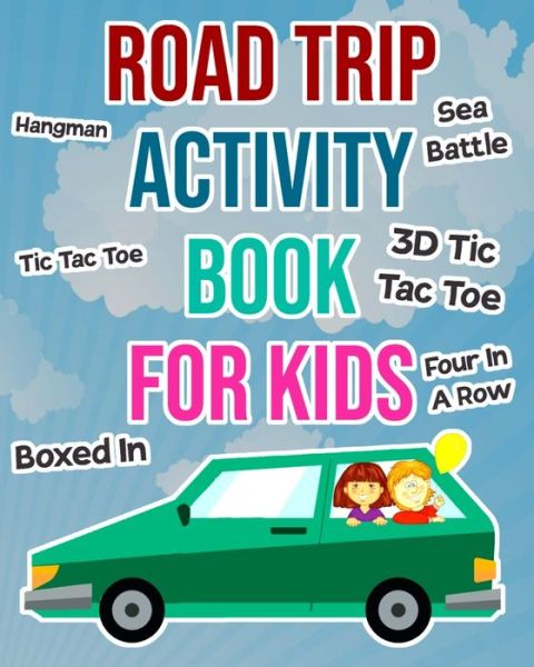 Cover for Happen Game Books · Road Trip Activity Book For Kids (Paperback Book) (2019)