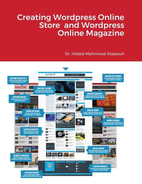 Cover for Hidaia Mahmood Alassouli · Creating Wordpress Online Store and Wordpress Online Magazine (Paperback Book) (2021)