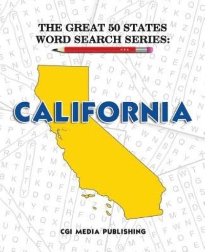 Cover for Cgi Media Publishing · The Great 50 States Word Search Series (Paperback Bog) (2018)