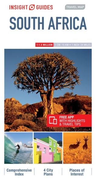 Cover for Insight Guides · Insight Guides Travel Map South Africa - Insight Guides Travel Maps (Landkart) [3 Revised edition] (2017)