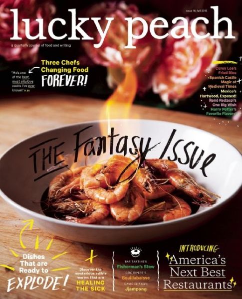 Cover for David Chang · Lucky Peach Issue 16 (Paperback Book) (2015)