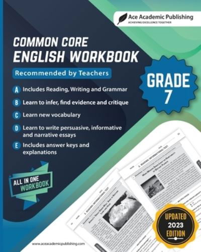 Cover for Ace Academic Publishing · Common Core English Workbook (Bok) (2023)
