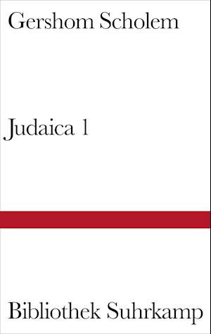 Bibl.Suhrk.0106 Scholem.Judaica.1 - Gershom Scholem - Książki -  - 9783518011065 - 