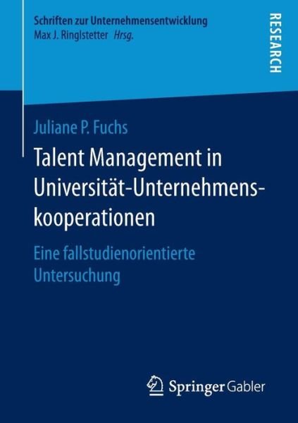 Cover for Fuchs · Talent Management in Universität- (Book) (2016)