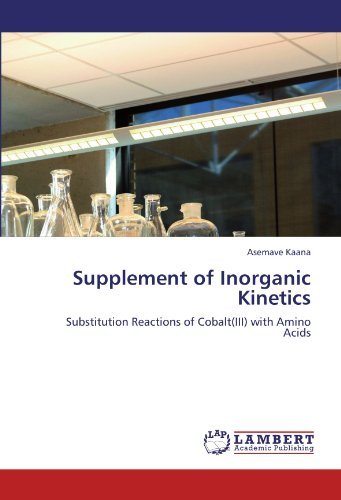 Cover for Asemave Kaana · Supplement of Inorganic Kinetics: Substitution Reactions of Cobalt (Iii) with Amino Acids (Pocketbok) (2012)