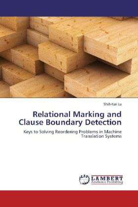 Relational Marking and Clause Bounda - Lu - Książki -  - 9783659237065 - 