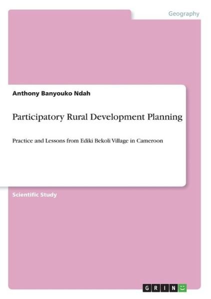 Cover for Ndah · Participatory Rural Development Pl (Bog)