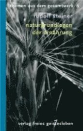 Cover for Steiner · Naturgrundlagen d.Ernährung (Bog)
