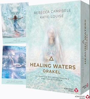 Cover for Rebecca Campbell · Healing Waters Orakel - 44 Karten mit Botschaften und Anleitungen (Buch) (2024)