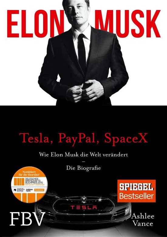 Cover for Vance · Elon Musk (Bok)