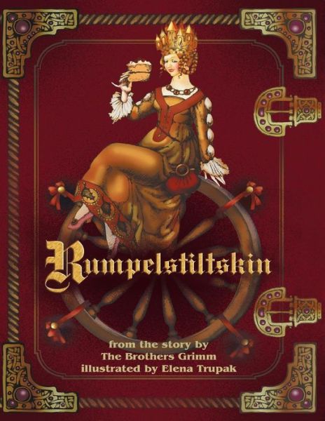 Cover for Grimm · Rumpelstiltskin, illustrated fairy tale (Paperback Bog) (2018)