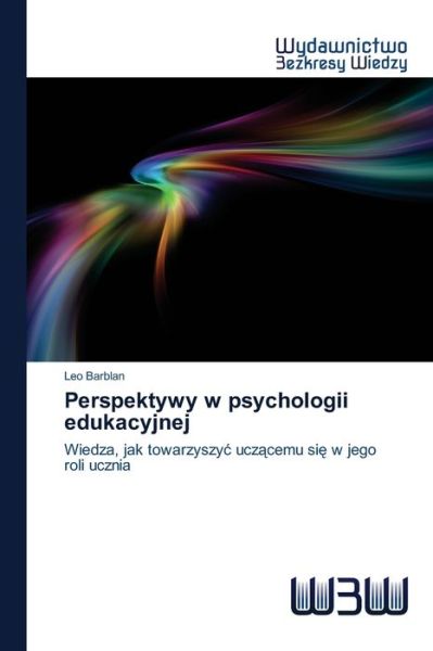 Cover for Barblan · Perspektywy w psychologii eduka (Book) (2020)