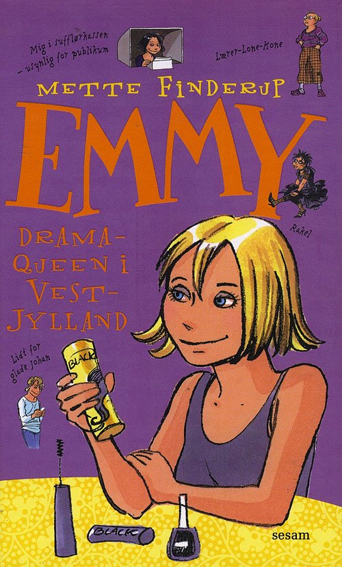 Emmy 4 - Dramaqueen i Vestjylland - Mette Finderup - Bücher - Sesam - 9788711318065 - 24. Juni 2008