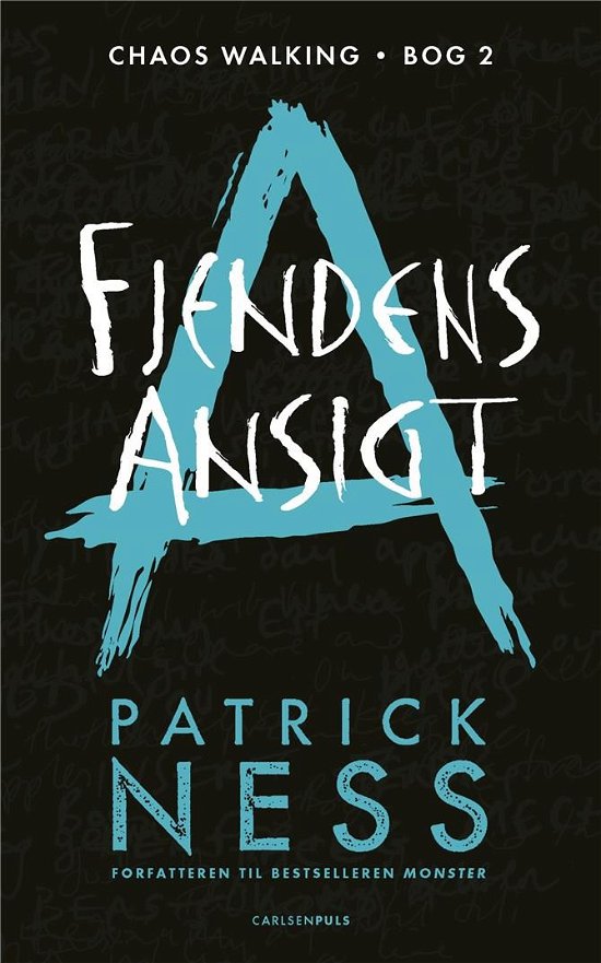 Cover for Patrick Ness · Chaos Walking: Chaos Walking (2) - Fjendens ansigt (Innbunden bok) [1. utgave] (2018)