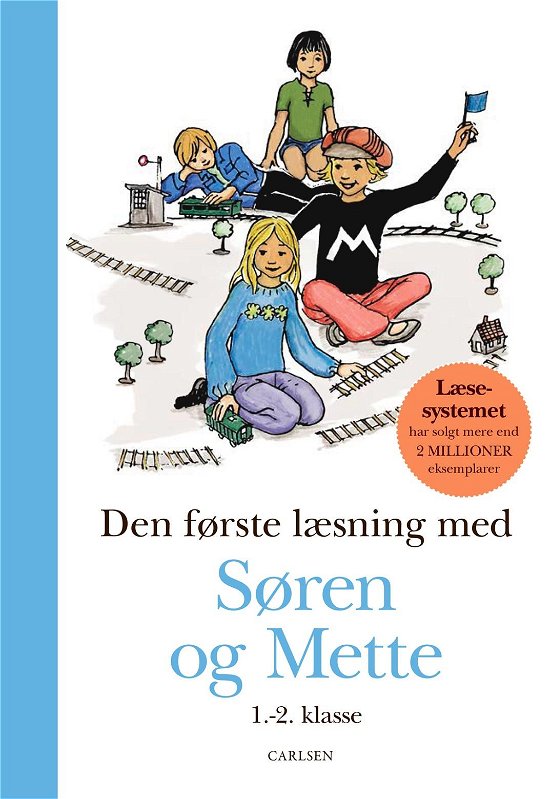 Cover for Knud Hermansen · Den første læsning med Søren og Mette (Indbundet Bog) [1. udgave] (2022)