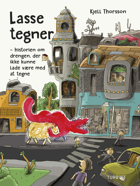 Kjell Thorsson · Lasse tegner (Hardcover Book) [1º edição] (2018)