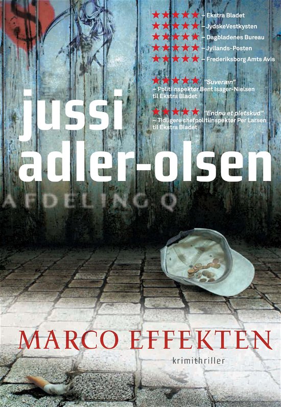 Cover for Jussi Adler-Olsen · Afdeling Q: Marco Effekten (Sewn Spine Book) [1. Painos] (2012)