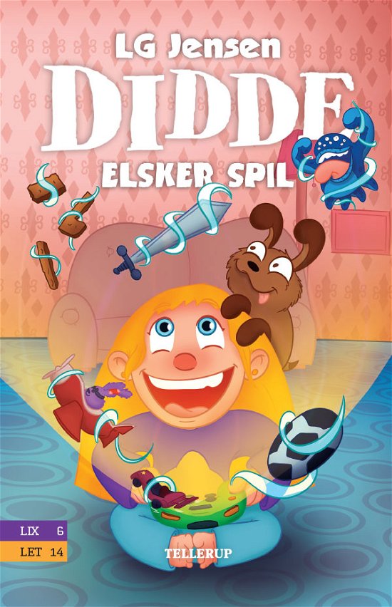 Cover for LG Jensen · Didde, 4: Didde elsker alt #4: Didde elsker spil (Innbunden bok) [1. utgave] (2019)