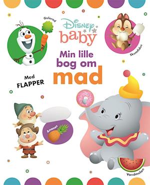 Cover for Karrusel Forlag · Disney Baby: Disney Baby Min lille bog om mad (Cardboard Book) [1er édition] (2020)