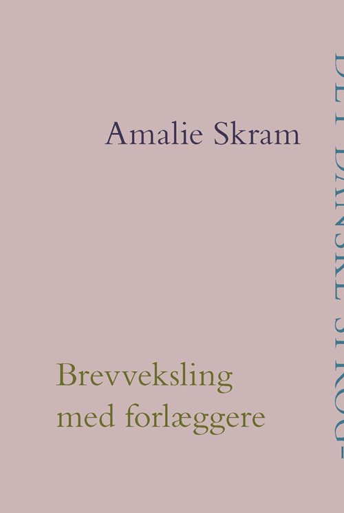 Cover for Amalie Skram · Brevveksling med forlæggere (Buch) [1. Ausgabe] (2010)