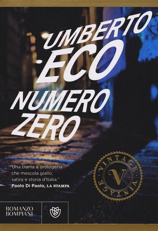 Cover for Umberto Eco · Numero Zero (Book)