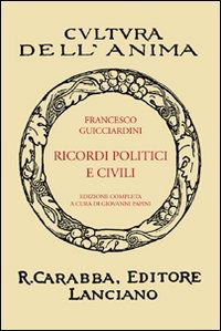 Cover for Francesco Guicciardini · Ricordi Politici E Civili (Book)