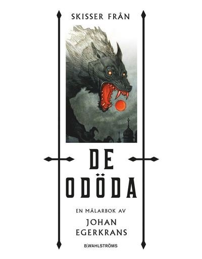 Cover for Johan Egerkrans · Skisser från De odöda (Schreibwaren) (2019)