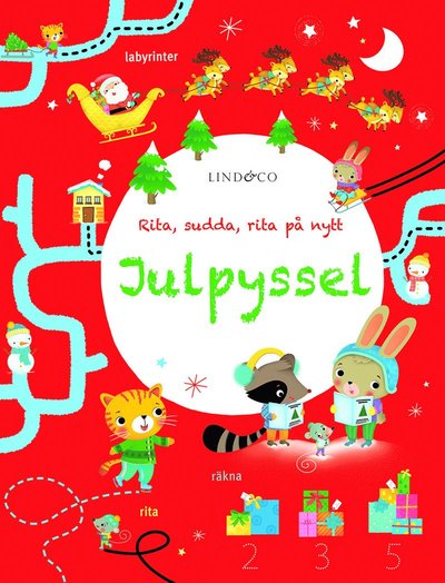 Julpyssel. Rita, sudda, rita på nytt - Kirsteen Robson - Książki - Lind & Co - 9789174619065 - 2 października 2017