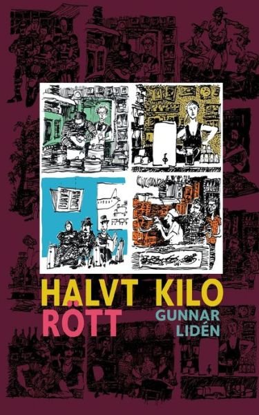 Cover for Lidén · Halvt kilo rött (Book) (2017)