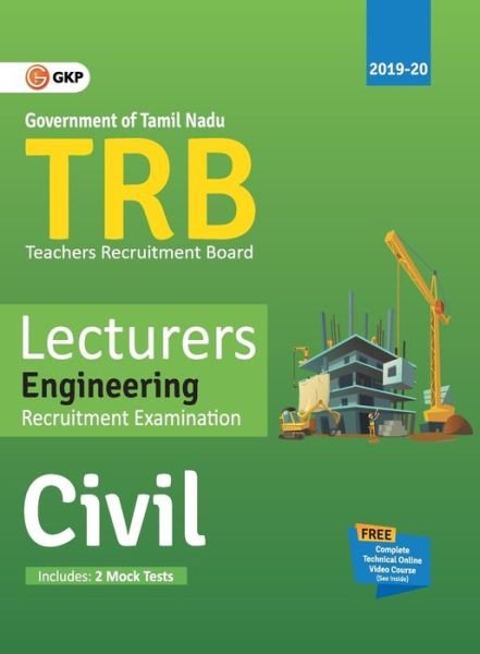 Trb Lecturers Engineering Civil Engineering - Gkp - Böcker - G. K. Publications - 9789389718065 - 6 december 2019