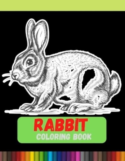 Cover for DXL Print · Rabbit Coloring Book (Paperback Bog) (2020)
