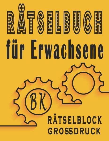 Cover for Bk Rätselblock · BK Ratselbuch fur Erwachsene (Paperback Bog) (2020)