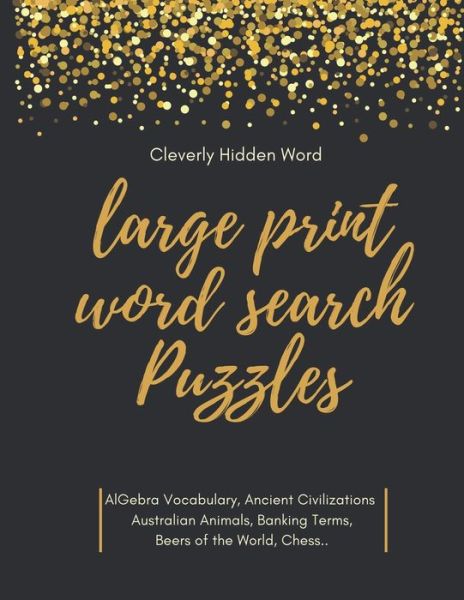 Cover for Marion Cotillard · LARGE PRINT Word Search Puzzles (Paperback Book) (2020)