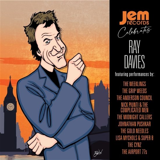Cover for Jem Records Celebrates Ray Davies / Various (CD) (2023)