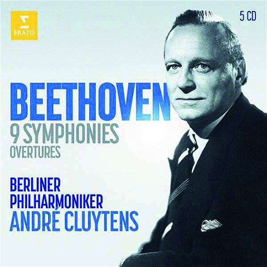 Beethoven: 9 Symphonies / Overtures - Cluytens, Andre / Berliner Philharmoniker - Musik - ERATO - 0190295381066 - 3 april 2020