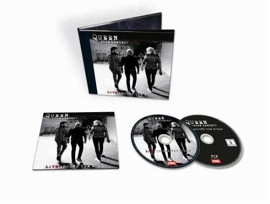 Cover for Queen &amp; Adam Lambert · Live Around the World (CD/Blu-ray) (2020)