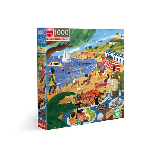 Cover for Eeboo · Eeboo - Beach Umbrellas (1000 Stukjes) (MERCH)