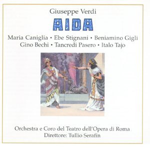 Cover for Verdi / Gigli / Tajo / Stignani / Serafin · Aida (1947) (CD) (2001)