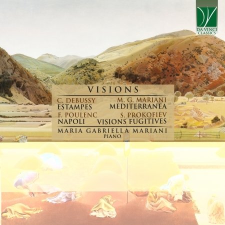 Cover for Maria Gabriella Mariani · Visions - Suites For Piano (CD) (2021)