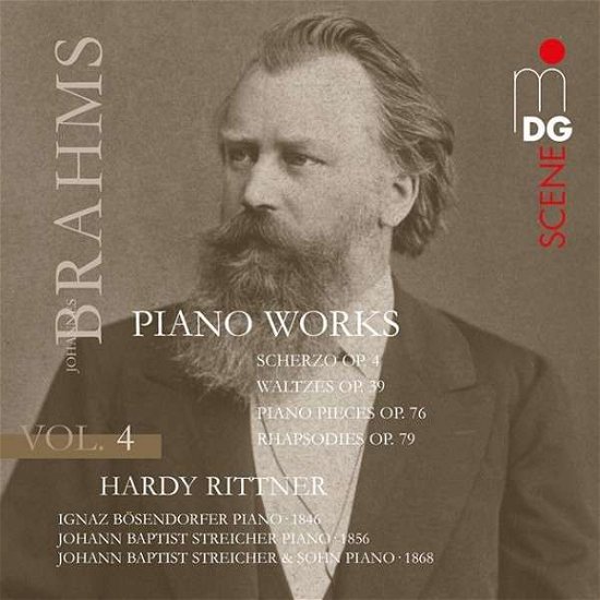 Cover for Hardy Rittner · Piano Works, Vol.  4 (on hist.  Pianos) MDG Klassisk (SACD) (2013)
