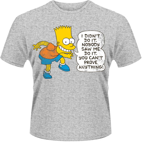 Didn't Do It - Simpsons - Fanituote - PHDM - 0803341492066 - perjantai 2. lokakuuta 2015