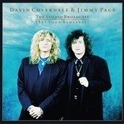 Cover for David Coverdale &amp; Jimmy Page · The Studio Broadcast (LP) (2021)