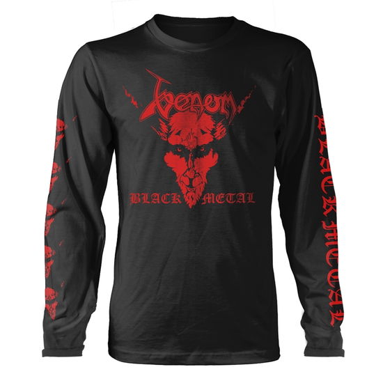 Cover for Venom · Black Metal (Red) (Pullover / Bluse) [size M] (2024)