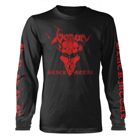 Cover for Venom · Black Metal (Red) (Tröja) [size M] (2024)