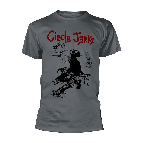 Cover for Circle Jerks · I'm Gonna Live (Charcoal) (Klær) [size M] [Grey edition] (2019)