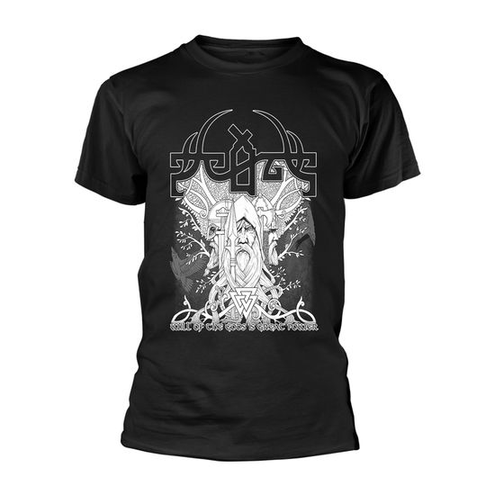 Cover for Scald · Will of the Gods is Great Power (T-shirt) [size S] [Black edition] (2019)