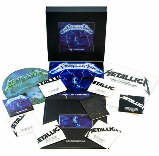 Cover for Metallica · Ride The Lightning (LP/CD/DVD) [Limited Deluxe Boxset edition] (2016)