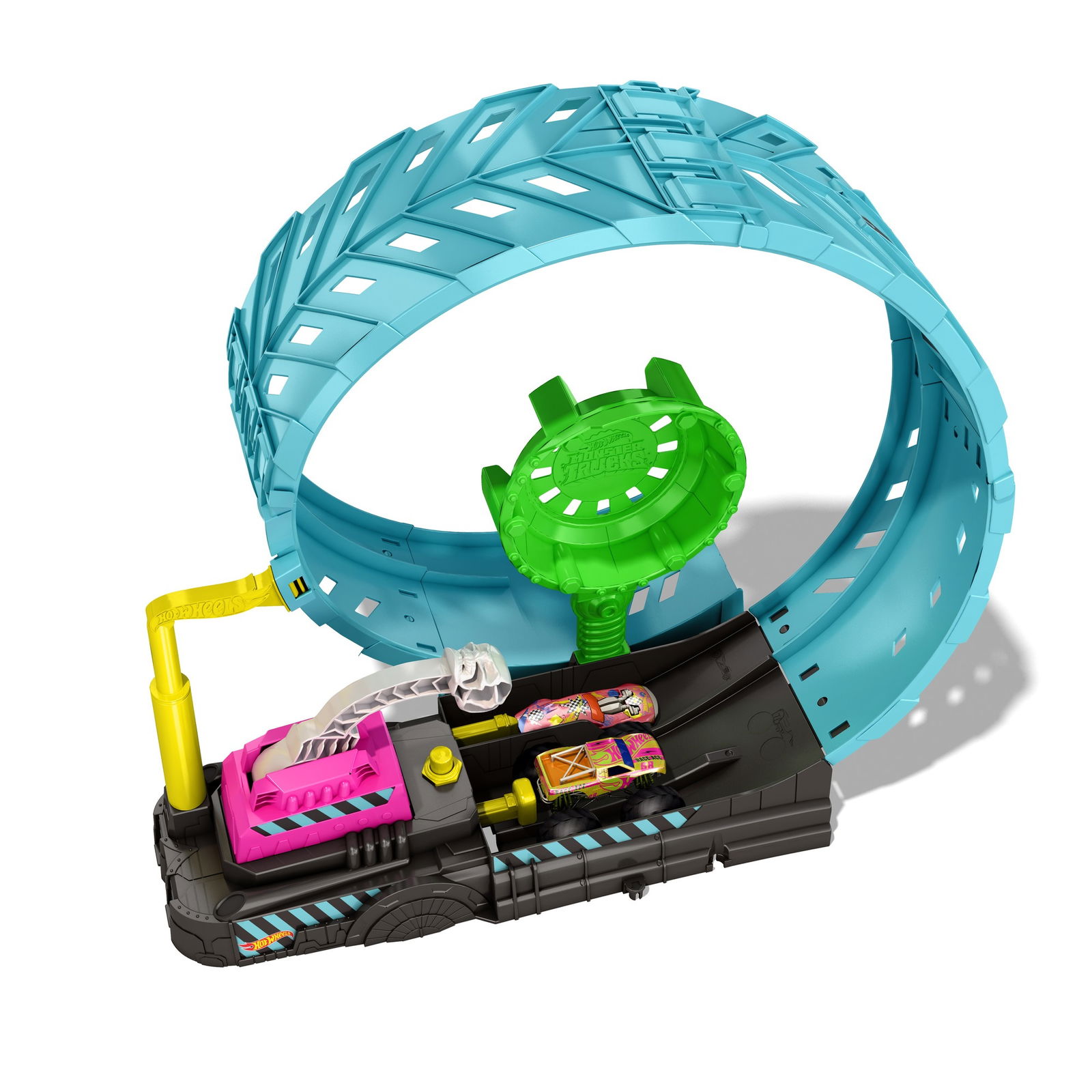 hot wheels monster trucks loop playset